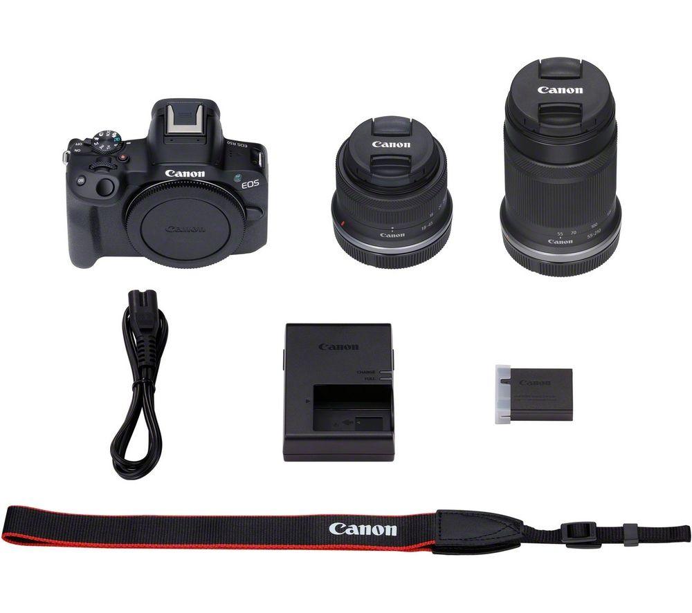 Buy CANON EOS R50 Mirrorless Camera with RF-S 18-45 mm