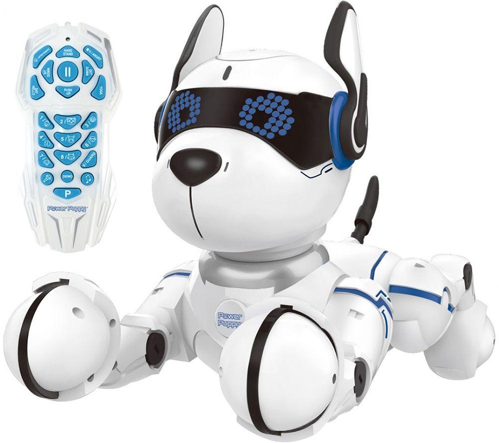 LEXIBOOK Power Puppy DOG01 Robot Dog - White, White