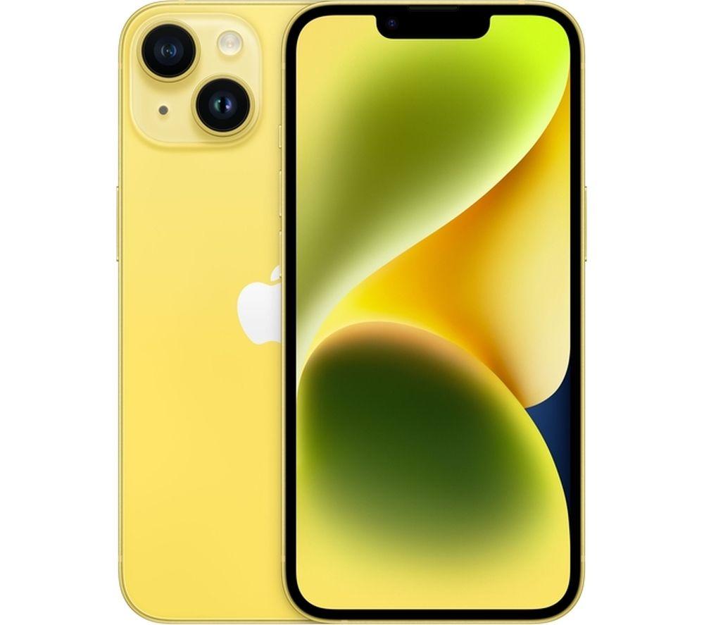 APPLE iPhone 14 - 256 GB, Yellow, Yellow