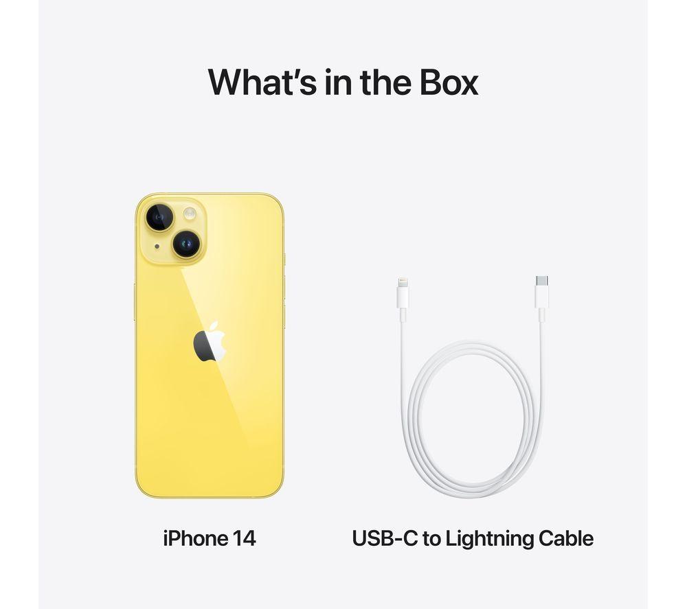 APPLE iPhone 14 - 512 GB, Yellow