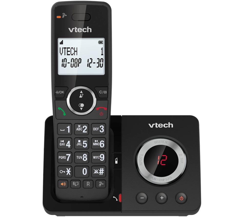 VTECH ES2050 Cordless Phone - Single Handset, Black