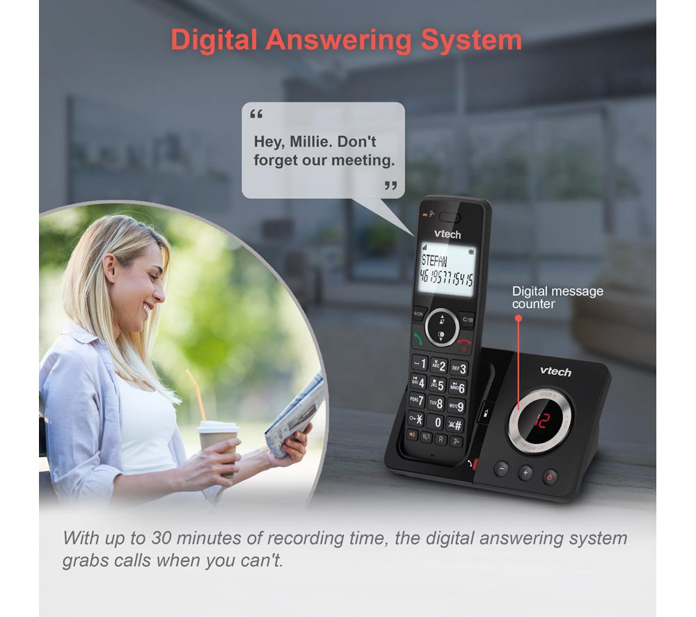 VTECH ES2050 Cordless Phone - Black image number 4 of 9