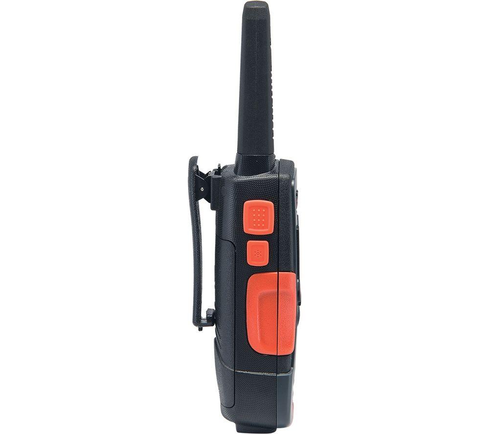COBRA AM1055 FLT Walkie Talkie - Twin Pack, Black & Orange image number 3 of 5