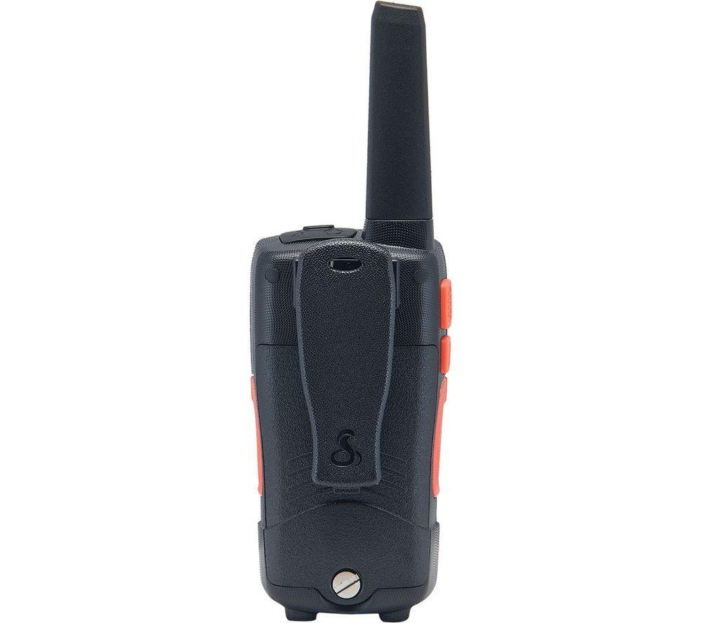 COBRA AM1055 FLT Walkie Talkie - Twin Pack, Black & Orange image number 5 of 5