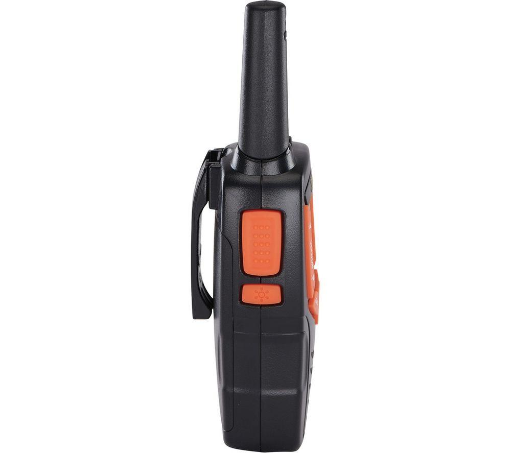 COBRA AM655 Walkie Talkie - Twin Pack, Black & Orange image number 3 of 5