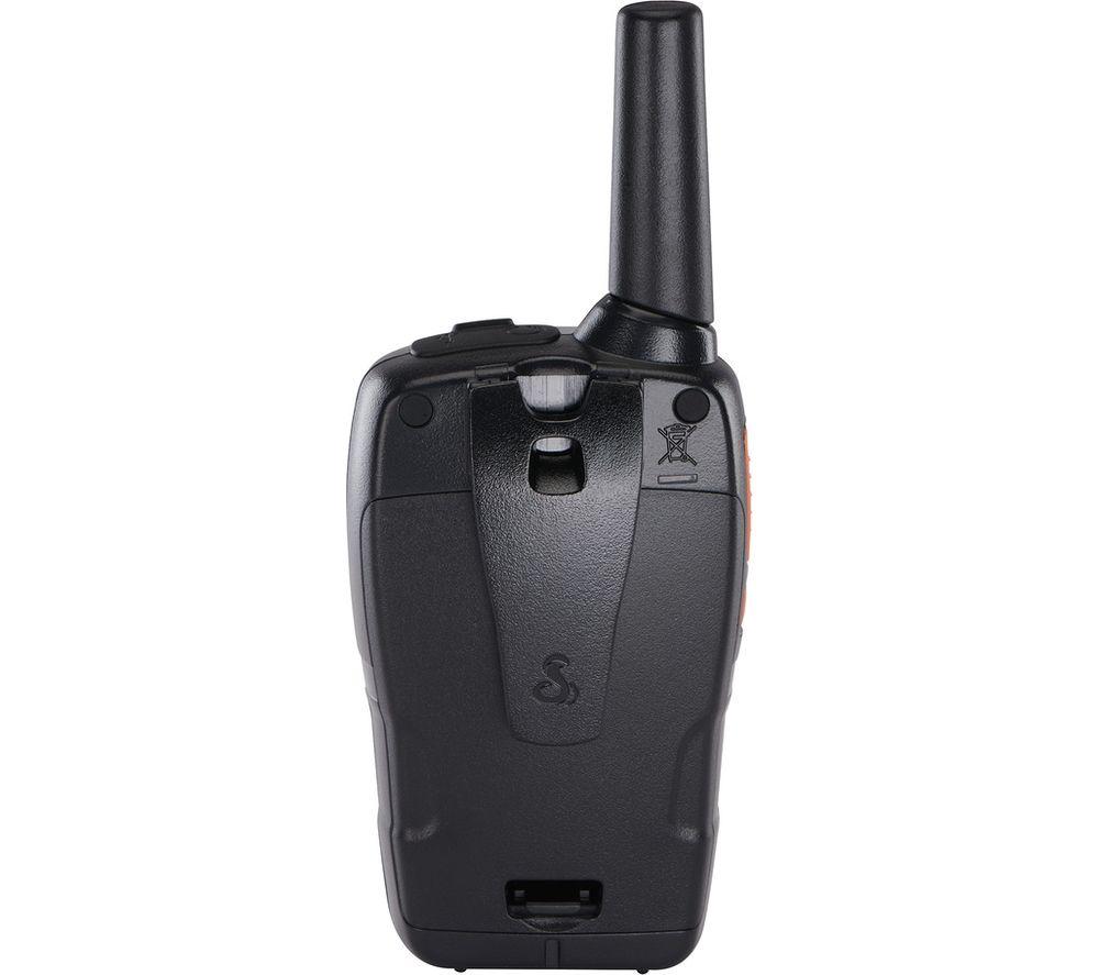 COBRA AM655 Walkie Talkie - Twin Pack, Black & Orange image number 4 of 5