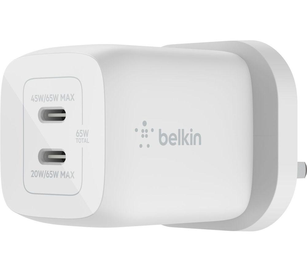 BELKIN WCA013myWH 65 W Dual USB Type-C Wall Charger review