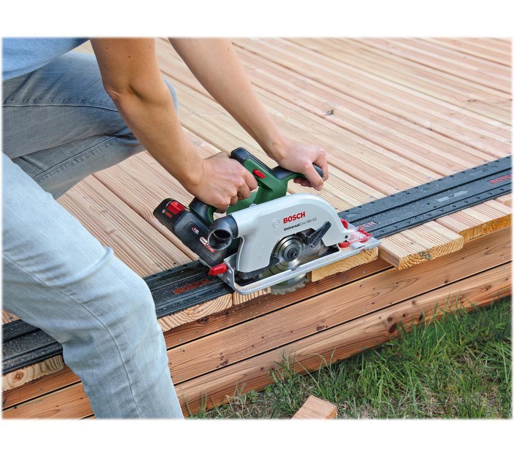 BOSCH UniversalCirc 18V-53 Cordless Circular Saw with 1 Battery image number 9 of 14