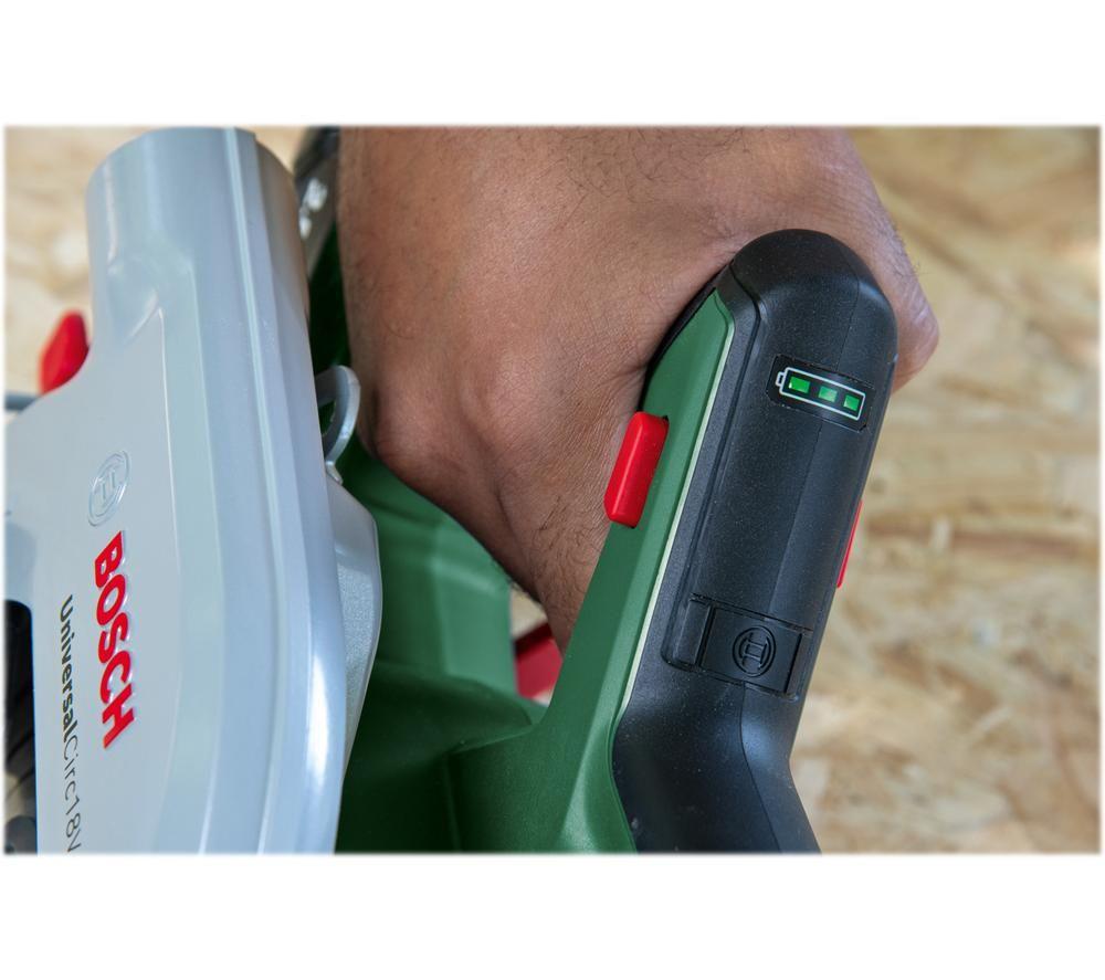 BOSCH UniversalCirc 18V-53 Cordless Circular Saw with 1 Battery image number 13 of 14