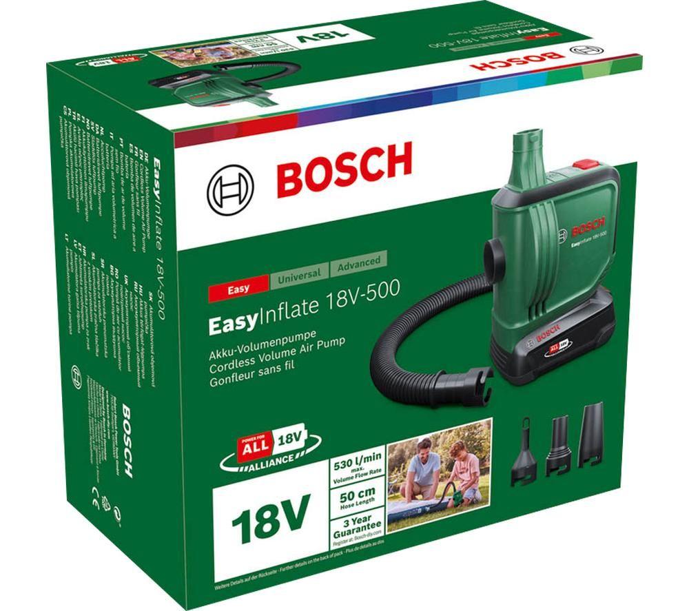 BOSCH EasyInflate 18V-500 Cordless Air Pump image number 8 of 8
