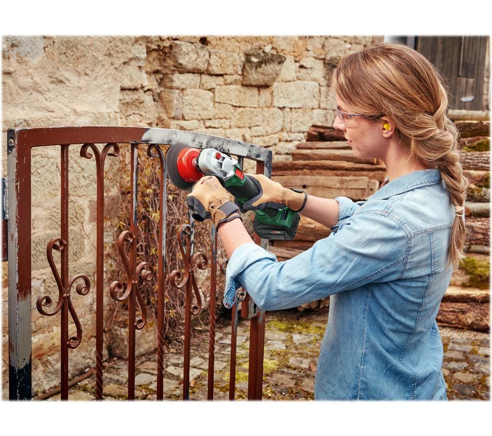 BOSCH UniversalGrind 18V-75 Cordless Angle Grinder with 1 battery image number 8 of 8