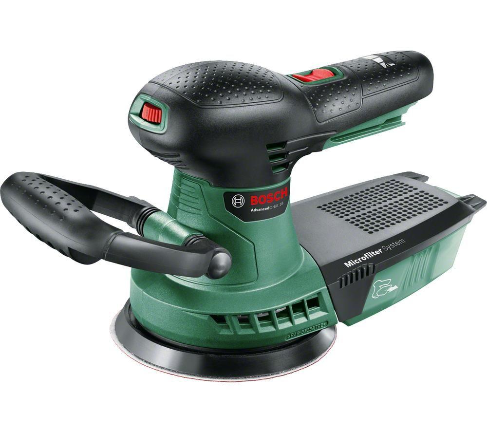 BOSCH AdvancedOrbit 18 Cordless Random Orbit Sander review