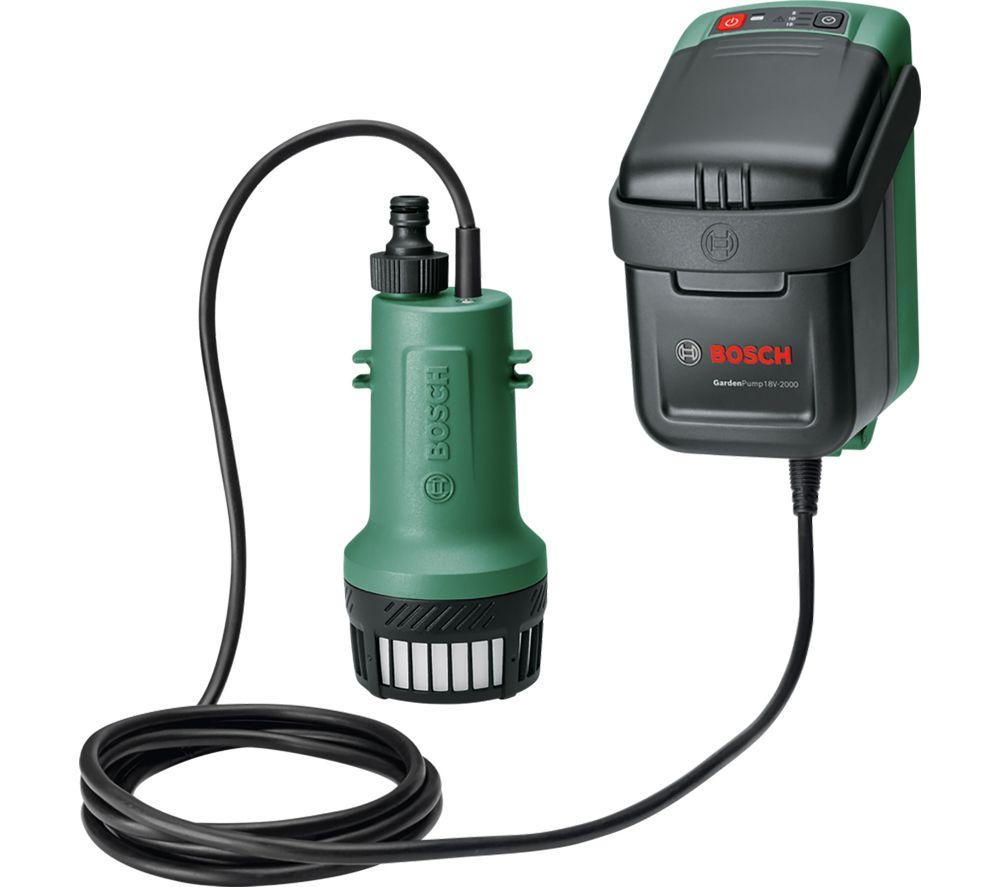 BOSCH GardenPump 18V-2000 Rainwater Pump review