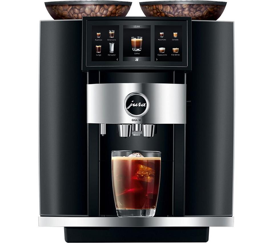 JURA GIGA 10 Smart Bean to Cup Coffee Machine - Diamond Black