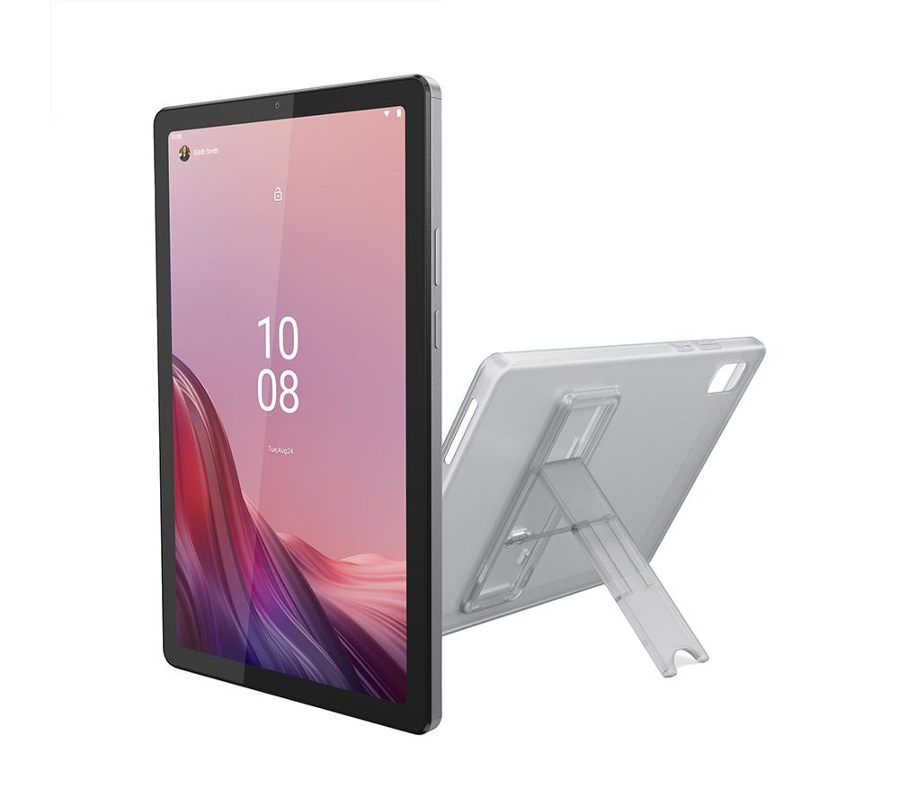 Lenovo Tab M9 Android tablet | 9-inch HD | 32GB | Clear Case + Film | WiFi | 3GB RAM | Arctic Grey | Designed for portable entertainment
