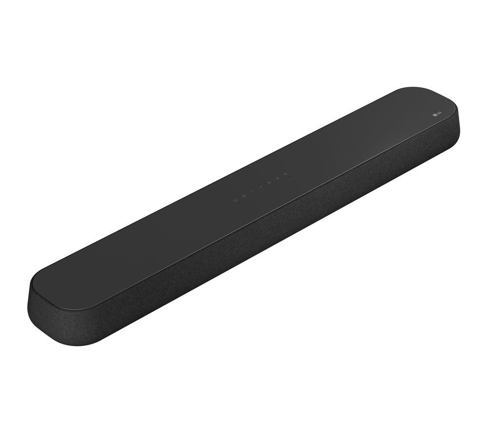 LG USE6S 3.0 All-in-One Sound Bar with Dolby Atmos, Black