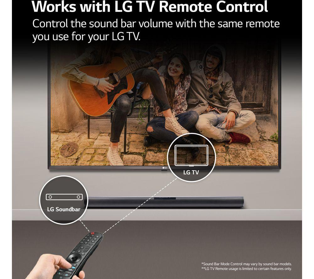 LG SQC1 2.1 Wireless Compact Sound Bar image number 11 of 11