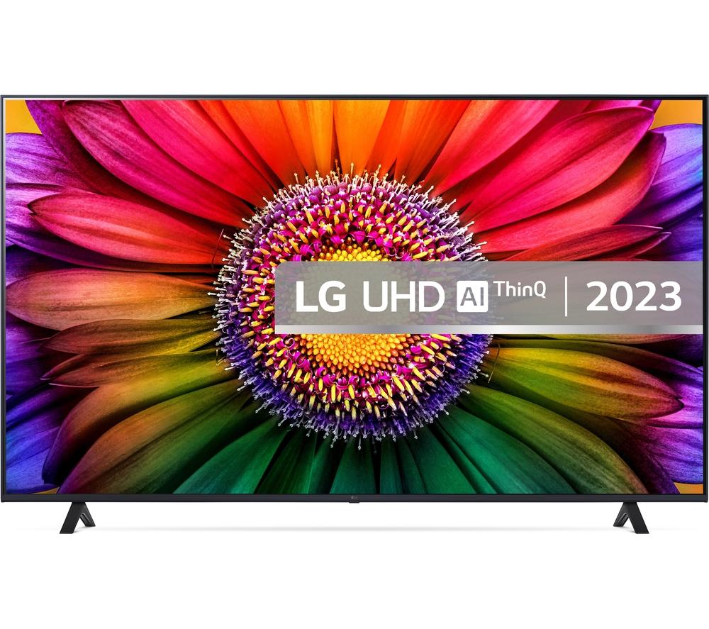 75 LG 75UR80006LJ  Smart 4K Ultra HD HDR LED TV with Amazon Alexa, Black,Blue