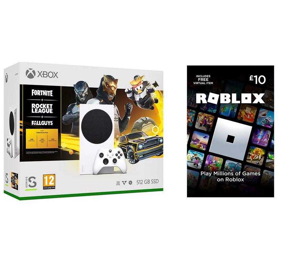 Buy MICROSOFT Xbox Series S Gilded Hunter Bundle & Roblox £10 Gift Card