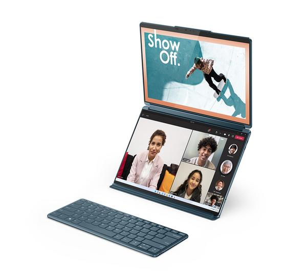 Buy LENOVO Yoga Book 9i 13.3 2 in 1 Laptop - Intel® Core™ i7, 1 TB SSD,  Teal