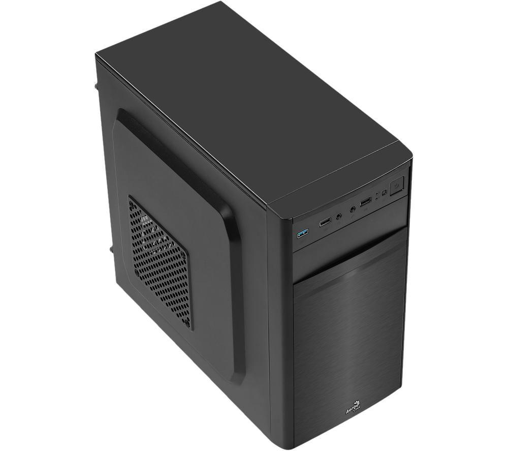 AEROCOOL CS-103 Micro ATX Mini Tower PC Case - Black image number 3 of 11