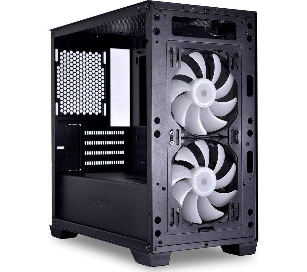 LIAN-LI Lancool 205M Mesh RGB Mini-Tower Micro-ATX PC Case - Black image number 2 of 6