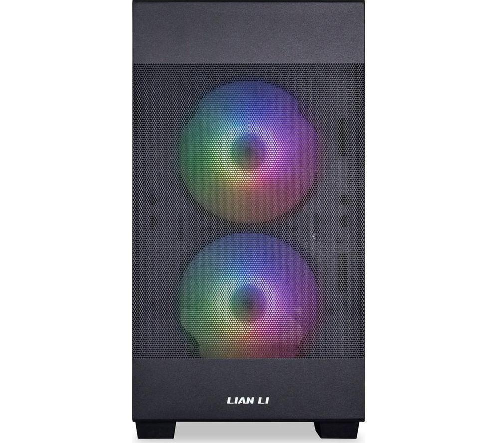 LIAN-LI Lancool 205M Mesh RGB Mini-Tower Micro-ATX PC Case - Black image number 3 of 6