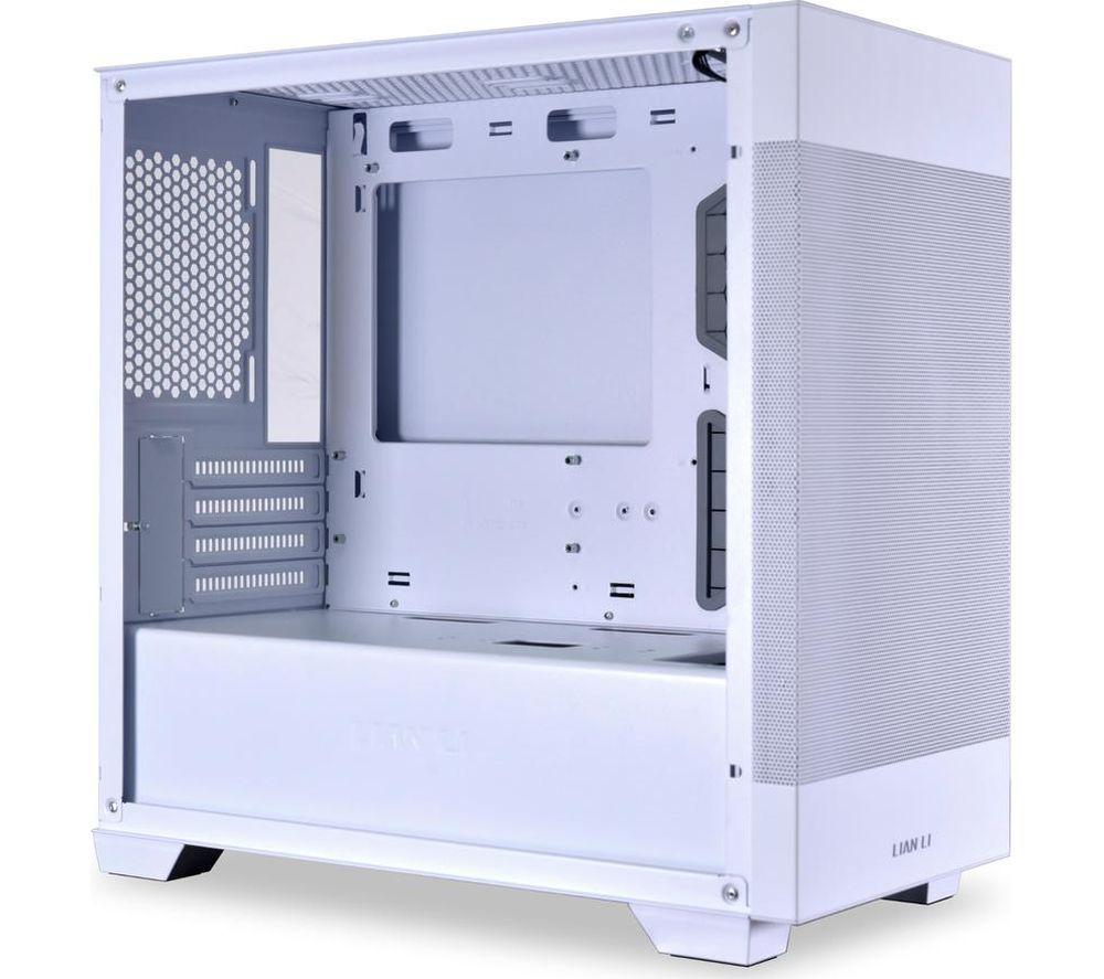 LIAN-LI Lancool 205M Mesh RGB Mini-Tower Micro-ATX PC Case - Snow image number 2 of 4
