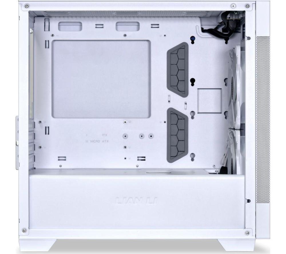 LIAN-LI Lancool 205M Mesh RGB Mini-Tower Micro-ATX PC Case - Snow image number 4 of 4