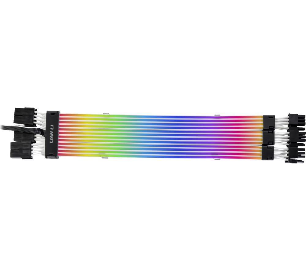 LIAN-LI PW12-PV2 Strimer Plus V2 Power Extension Cable - RGB, 0.3 m