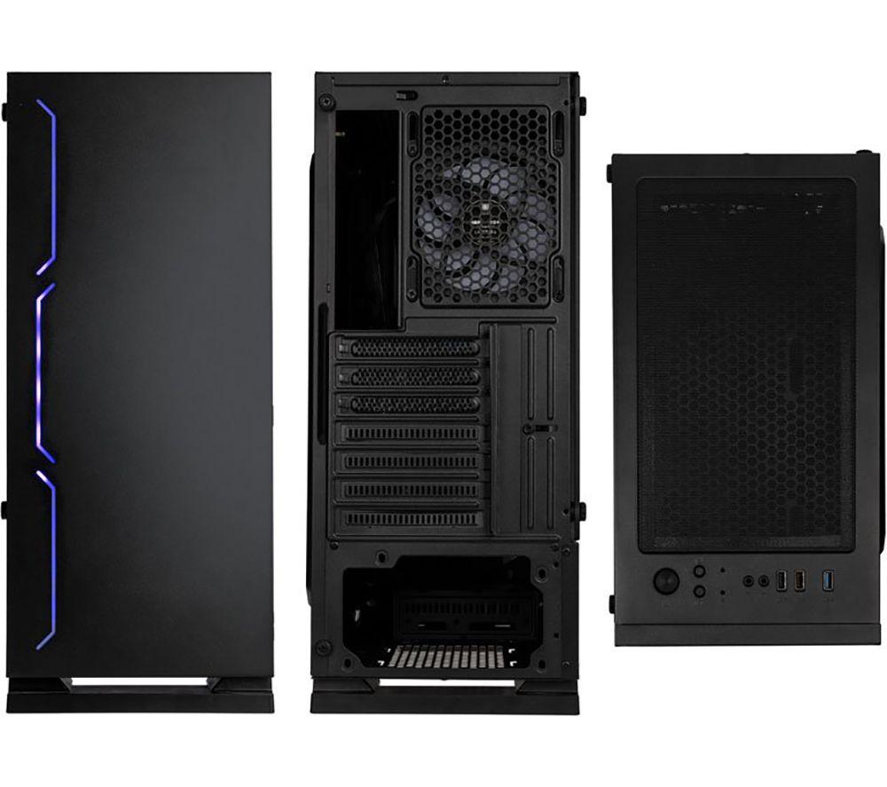 KOLINK Inspire K11 ARGB ATX Mid-Tower PC Case - Black image number 2 of 10