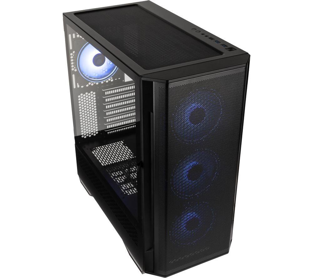 KOLINK Observatory Y Mesh ARGB E-ATX Mid-Tower PC Case - Black image number 3 of 7