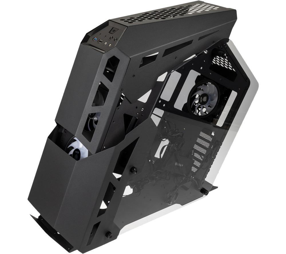 KOLINK Big Chungus Shredded ATX Mid-Tower PC Case - Black image number 5 of 7