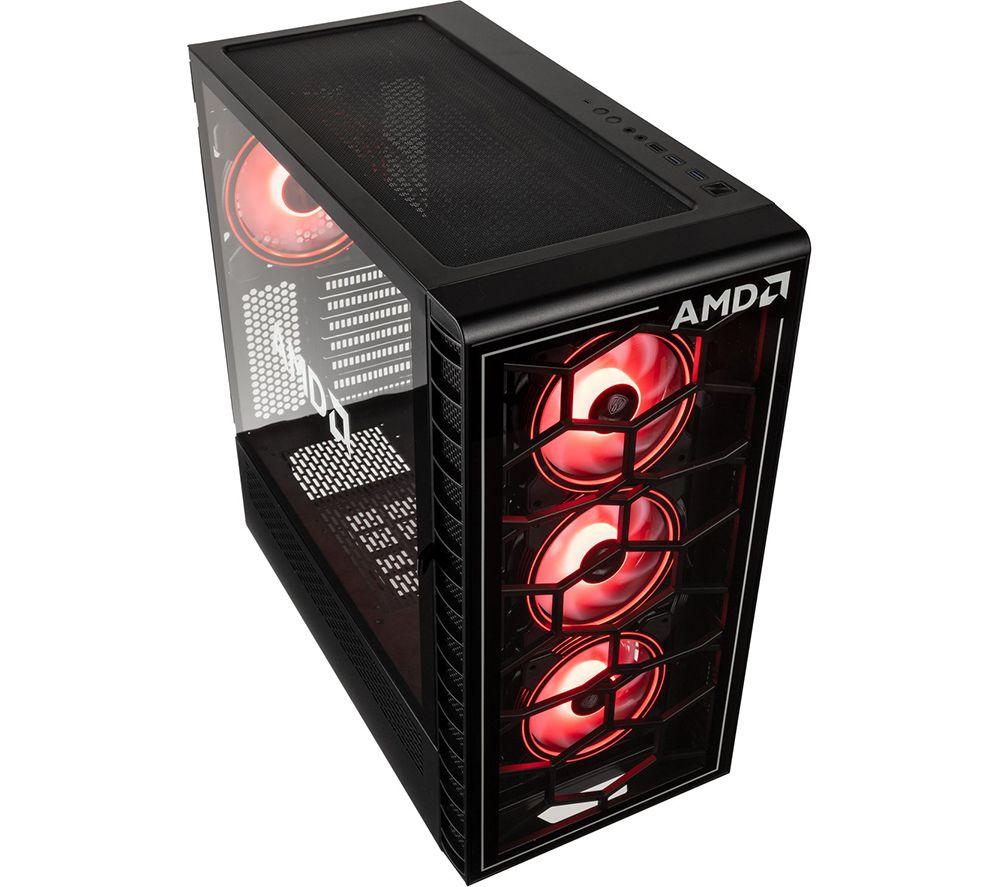 KOLINK Observatory Y AMD SE ARGB E-ATX Mid-Tower PC Case - Black image number 3 of 10