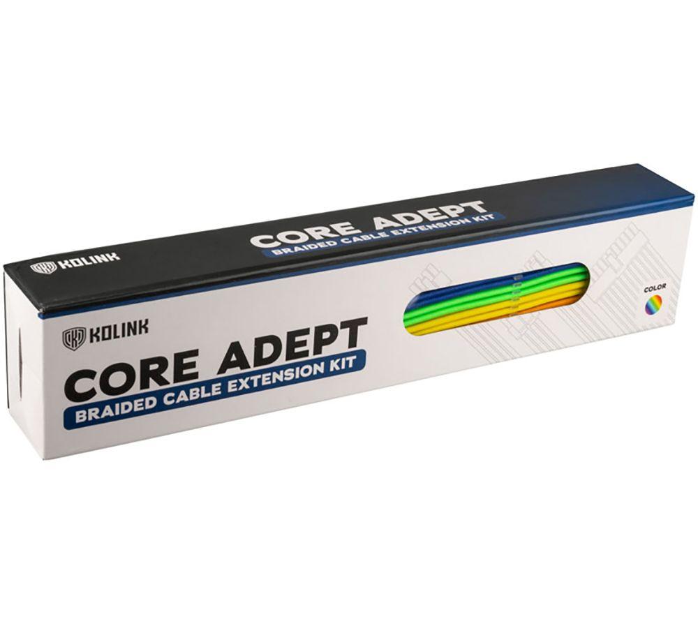 KOLINK Core Adept Power Extension Cable Kit - Rainbow image number 4 of 4