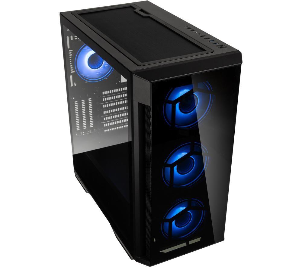 Buy KOLINK Observatory Z ARGB EATX MidTower PC Case Black Currys