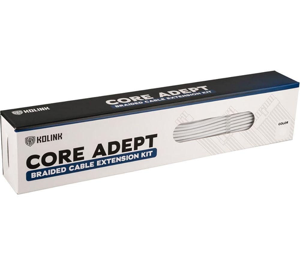 KOLINK Core Adept Power Extension Cable Kit - White image number 3 of 4