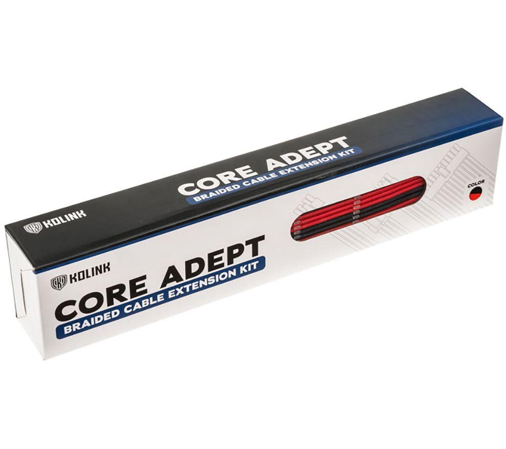 KOLINK Core Adept Power Extension Cable Kit - Black & Red image number 3 of 4