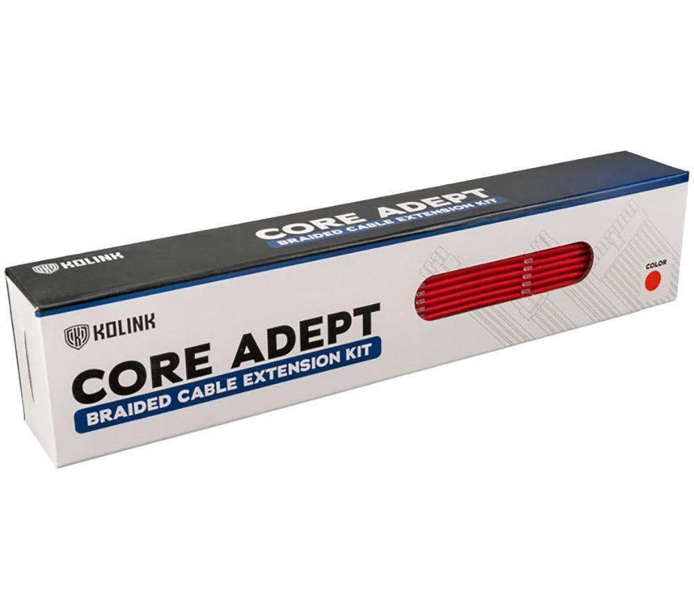 KOLINK Core Adept Power Extension Cable Kit - Red image number 4 of 4