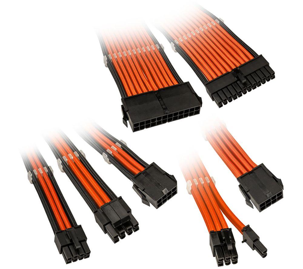 KOLINK Core Adept Power Extension Cable Kit - Orange image number 2 of 4