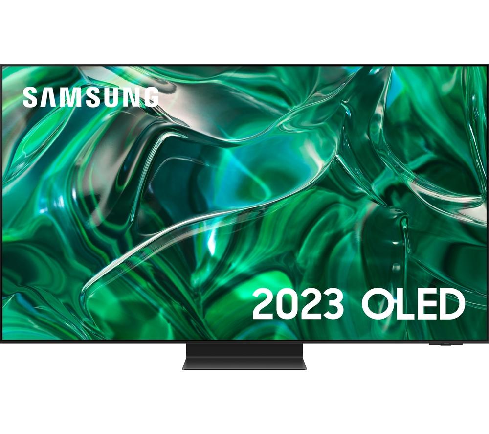 65 SAMSUNG QE65S95CATXXU  Smart 4K Ultra HD HDR OLED TV with Bixby & Alexa, Black