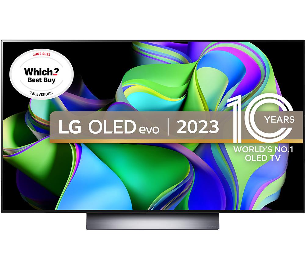 Buy LG OLED55C34LA 55 Smart 4K Ultra HD HDR OLED TV with