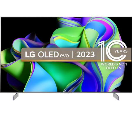 LG OLED42C34LA 42" Smart 4K Ultra HD HDR OLED TV with Amazon Alexa