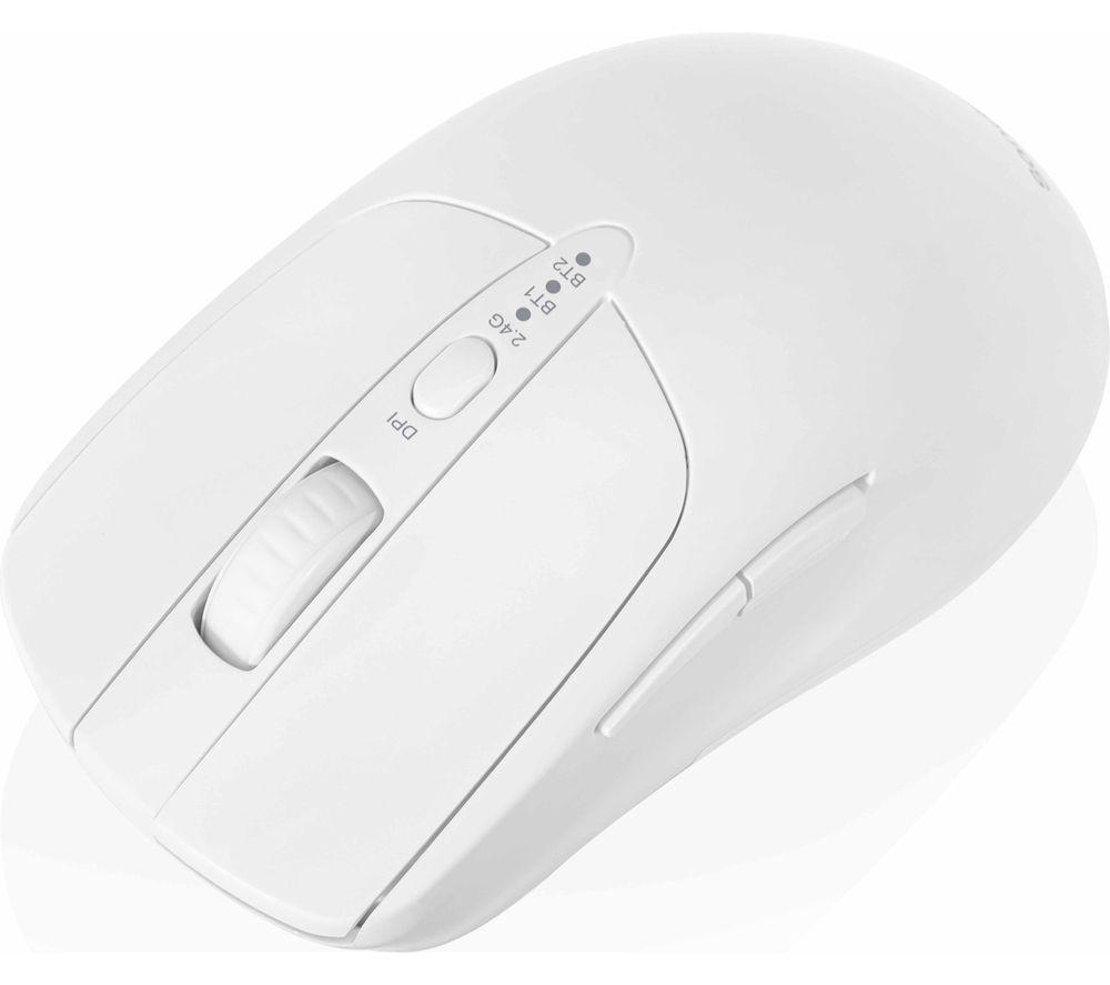 SANDSTROM SDUALM24 Wireless Optical Mouse, White