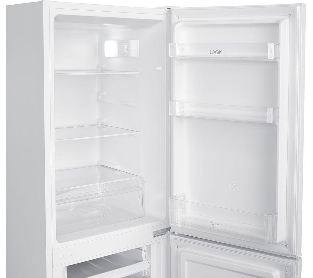 LOGIK L50BW23 60/40 Fridge Freezer - White image number 11 of 11