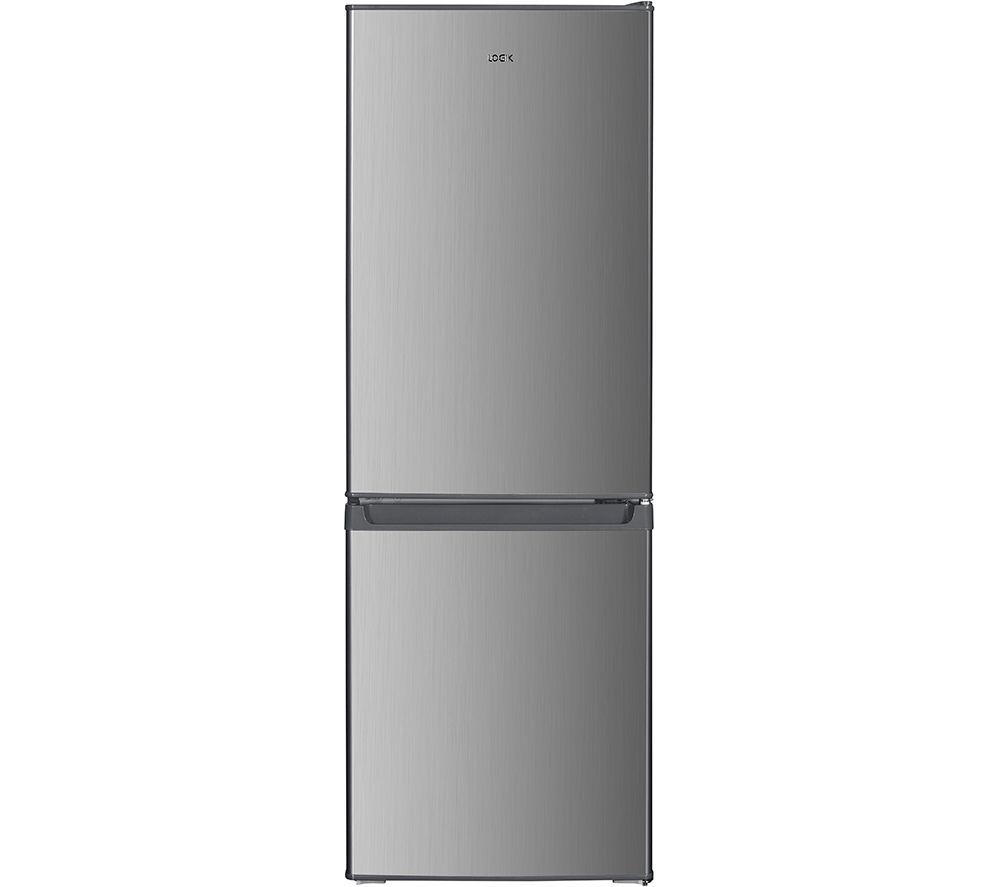 Silver fridge freezer deals sale