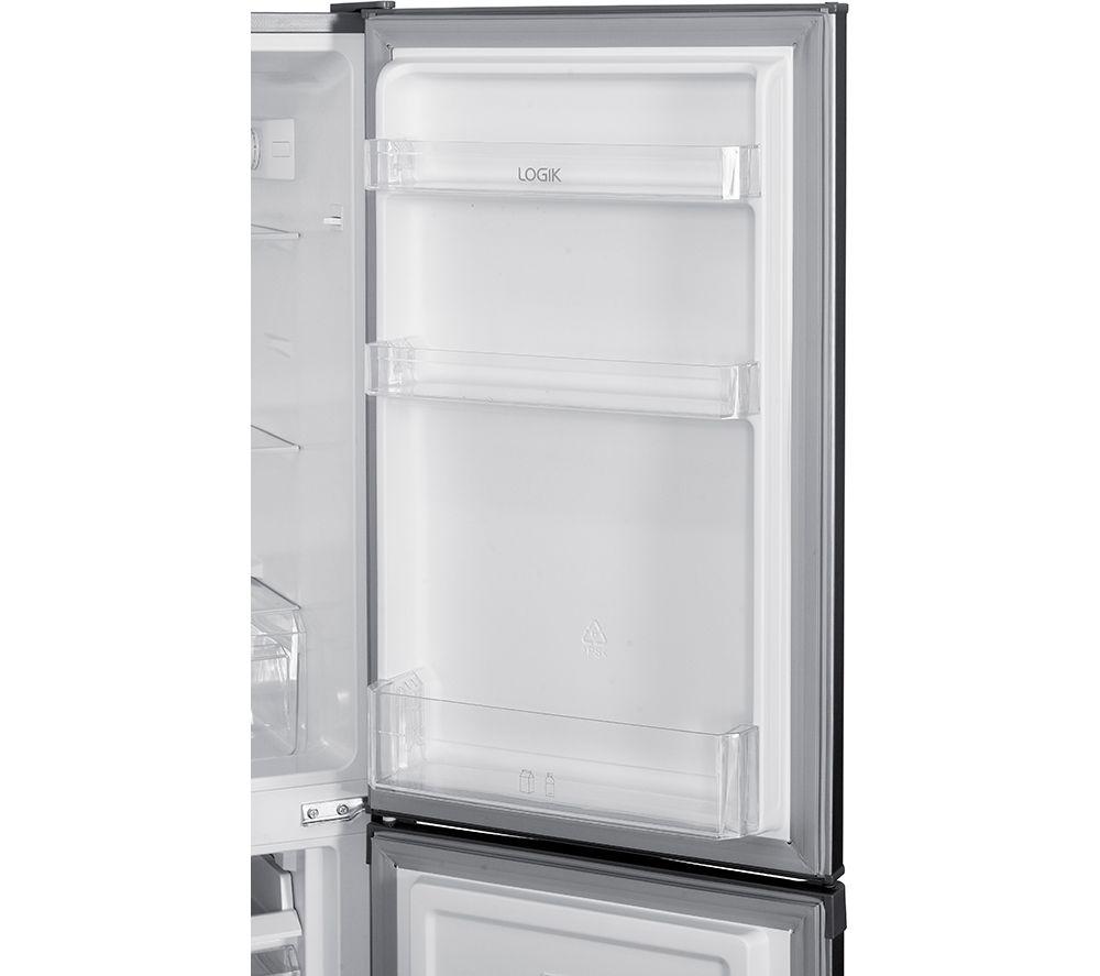 LOGIK L50BS23 60/40 Fridge Freezer - Silver image number 4 of 12