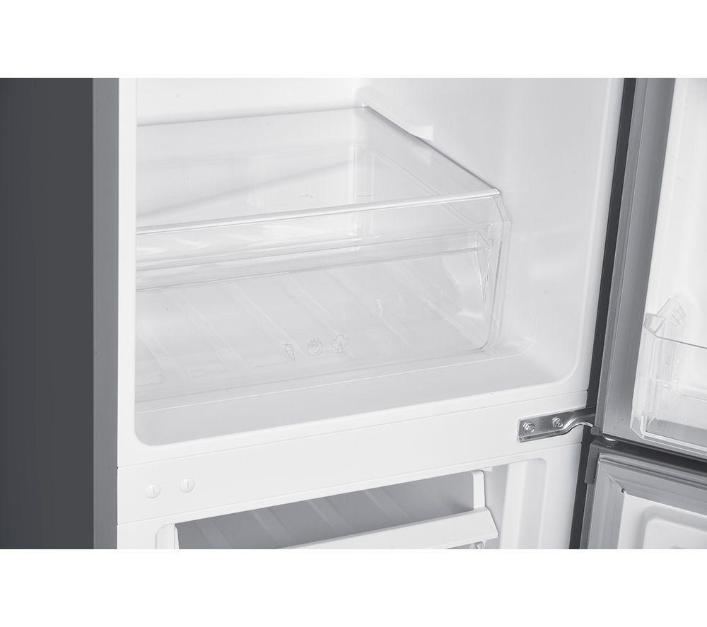 LOGIK L50BS23 60/40 Fridge Freezer - Silver image number 8 of 12