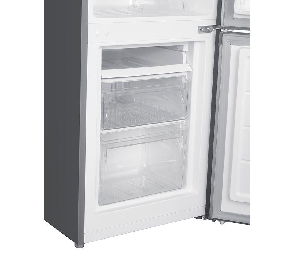 LOGIK L50BS23 60/40 Fridge Freezer - Silver image number 9 of 12