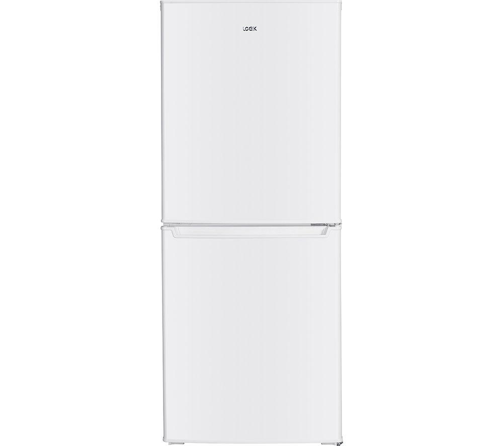 LOGIK LE55CW23 50/50 Fridge Freezer - White, White